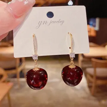 Red Cherry Earrings